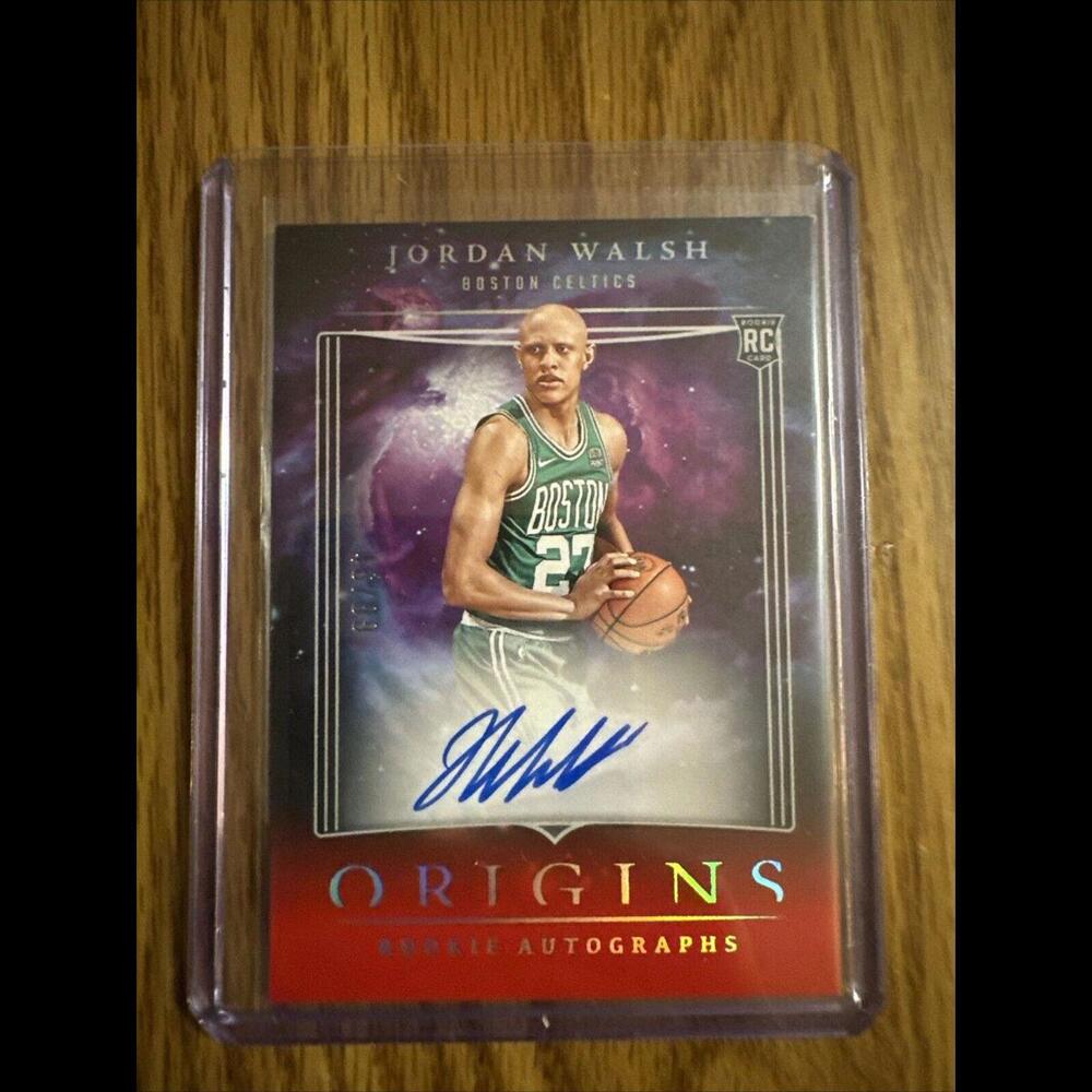 2023-24 Panini Origins Jordan Walsh Rookie Autographs Red Parallel  /99